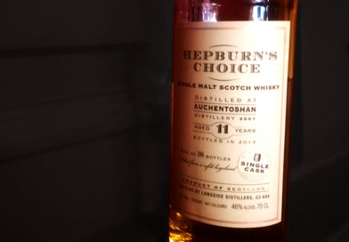 Tasting Auchentoshan 11 Years old Vintage 2001 Hepburn’s Choice