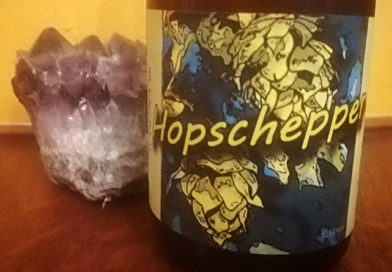 Tasting Hopschepper IPA beer