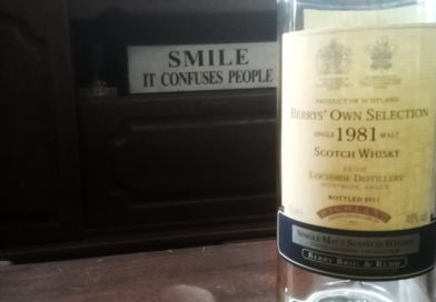 Tasting Lochside 1981 Single Malt Whisky